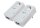 ALLNET Powerline 1200Mbit 2er Bundle Bridge RJ45 HomePlugV2 "SmartLink" Passtrough ALL1681205v2