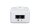 ALLNET Powerline 1200Mbit 2er Bundle Bridge RJ45 HomePlugV2 "SmartLink" Passtrough ALL1681205v2