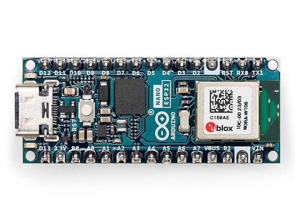 Arduino® Nano ESP32 WITH HEADERS