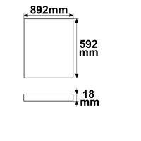 Infrarot-Panel PREMIUM Professional 460, 592x892mm, 437W