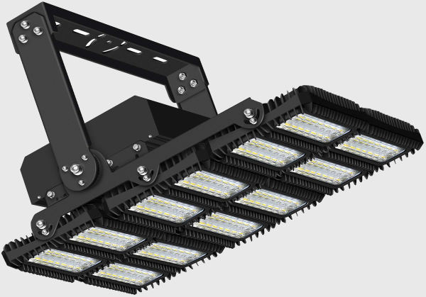 LED Flutlicht 450W / 900W / 1350W, 130x25° / 130x40° asymmetrisch, variabel, 3000K / 4000K, IP66, dimmbar 1-10V / DALI