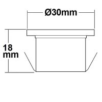 SYS-MiniAMP - LED Spot 12V oder 700mA, 3W, 100°, warmweiß