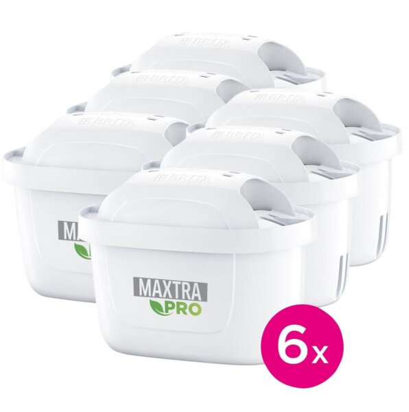BRITA Tischwasserfilter Maxtra Pro Extra Filterkartusche  6er-Pack
