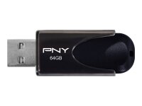 USB Stick   64GB USB 2.0 PNY Attaché 4