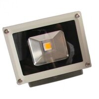 LED Spot Outdoor Baustrahler Objektstrahler, grau, 10W,...