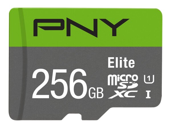 Flash SecureDigitalCard (microSD) 256GB - PNY Elite
