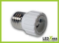 Adapter für Leuchtmittel E27->GU10