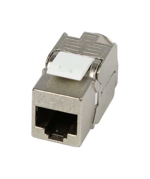 Keystone,Modul, TP-Buchse(RJ45), CAT8.1 class I, 2000MHz, Slim-line/Short, Synergy 21,