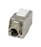 Keystone,Modul, TP-Buchse(RJ45), CAT8.1 class I, 2000MHz, Slim-line/Short, Synergy 21,