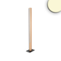 LED Stehleuchte PFETTE, 1.4m, 32W, Eiche geölt,...