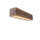 LED Wandleuchte RIFFL Up&Down, 38cm, 12W, Eiche geölt, schwarz, 3000K, Touch-dimmbar