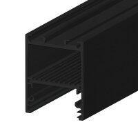LED Leuchtenprofil LAMP30 V2 Aluminium schwarz RAL 9005,...