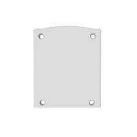 Endkappe EC116 Alu weiß für LAMP30 V1+V2,...