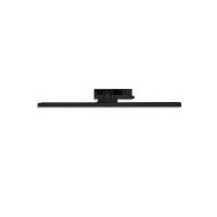 3-PH Linearleuchte prismatisch, 60cm, 32W, schwarz, 3000|3500|4000K, CRI90, dimmbar