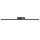 3-PH Linearleuchte prismatisch, 120cm, 40W, schwarz, 3000|3500|4000K, CRI90, DALI dim