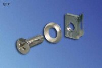 Knürr(Vertiv) zub.Befestigungsset T-Nut M5, klein,...