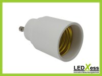 Adapter für Leuchtmittel GU10->E27