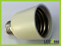 Adapter für Leuchtmittel E27->E40