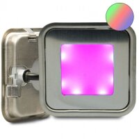 SLIM-OUT - LED (Boden-)Einbaustrahler quadratisch IP67 RGB