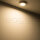 SYS-MiniAMP - LED Aufbauspot / Unterbauspot / Einbauspot, silber, rund, 3W, 12V/DC, warmweiss -  3er Set mit Trafo
