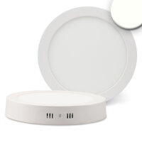 LED Deckenleuchte weiss, 18 Watt, rund, 220mm, neutralweiss