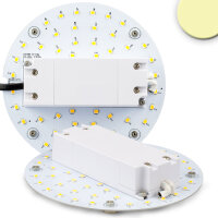 LED Umrüstplatine 130mm, 9W, mit Magnet, warmweiß