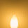 E14 LED Kerze, 4 Watt, milky, warmweiss, dimmbar
