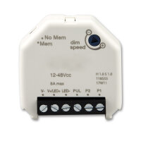 Universal-Push PWM-Dimmer für LED Spots / Stripes, 1...