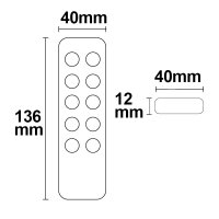 Sys-One single color 5 Zonen Fernbedienung