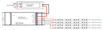 EOS09 EnOcean Dimmer, 4*5A