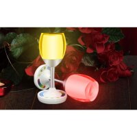 MIBOXER / Mi-Light - Ambiente Licht WEINGLAS - RGB-W kaltweiß - steuerbar per Funk und WLAN