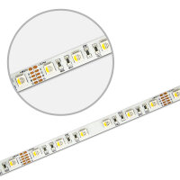 LED SIL-Flexband, 24V, 19W/m, 95W, IP20, RGB+WW
