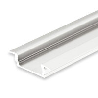 LED Einbauprofil DIVE12 FLAT Aluminium eloxiert, 200cm