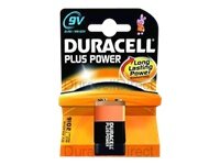 Batterien 9V Block *Duracell* Plus Power