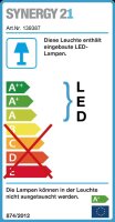 TRANSPARENCY - LED Deckenleuchte Aufbauleuchte quadratisch - 18W - neutralweiß