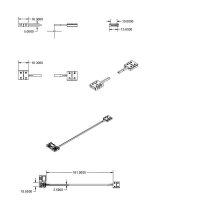 LED Flex Strip zub. IP20 Connector single color 10mm