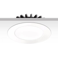SYS-90 Zubehör - Cover Aluminium rund weiß