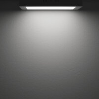 Deckenlampe Slim eckig, 220x220mm, weiß, 18W, Trafo...