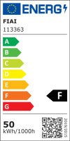 LED Fluter 50W, warmweiß, schwarz, IP65