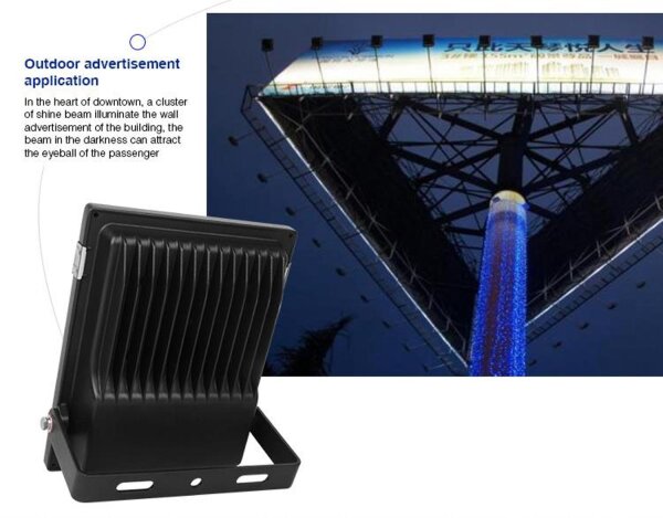 MILIGHT - LED Flächenstrahler - IP65 -  20W + 20W - RGB-WW (RGB-CCT) - steuerbar per Funk und WLAN