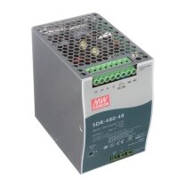 MEANWELL SDR-480-48 - Netzteil CV 48V/DC, max. 10A, 480W, Hutschiene