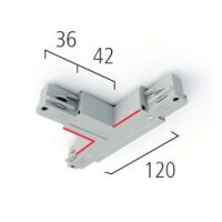 EUTRAC - 3-Phasen T-Verbinder, Schutzleiter innen rechts,...