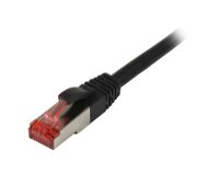 Patchkabel RJ45, CAT6 250Mhz, 2m schwarz,...