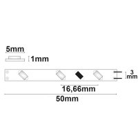 LED HEQ840 MICRO Flexband, 12V DC, 4,8W, IP20, 4000K, 5m Rolle, 60 LED/m