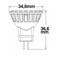 MR11 LED 1,6W, 30° warmweiß
