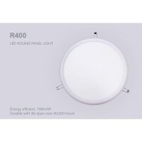 LED Panel ROUND R400 WHITE, 40W, neutralweiß