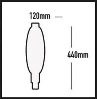 EDI-LED - Design-Birne BIG ORBIT - E27 - 11W - dimmbar