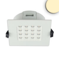 LED Downlight Prism blendungsreduziert 10W, IP54, warmweiß, dimmbar