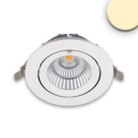 LED Shop-Downlight Sphere, 35W, ausschwenkbar, weiß, warmweiß