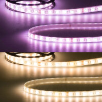 LED AQUA RGB+WW Flexband, 24V DC, 19W, IP68, 4in1 chip, 5m Rolle, 60 LED/m